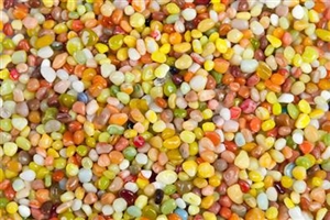 Glassteinchen, 800gr multi, gelb Glassteinchen, 800gr multi, gelb