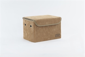 Korb, Velvet - faltbar 40x 30x 22cm, braun Korb, Velvet - faltbar 40x 30x 22cm, braun
