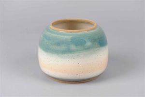 Blumentopf, Paradiso Keramik Ø22x H16cm, beach Blumentopf, Paradiso Keramik Ø22x H16cm, beach
