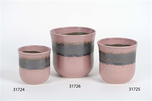 Blumentopf, Flash Ø12.5x H12.5cm, purple Blumentopf, Flash Ø12.5x H12.5cm, purple