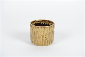 Blumentopf, Miel Ø13x H11cm, honig Blumentopf, Miel Ø13x H11cm, honig