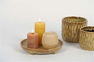 Rundschale, Miel Ø23.5x H4cm, honig Rundschale, Miel Ø23.5x H4cm, honig