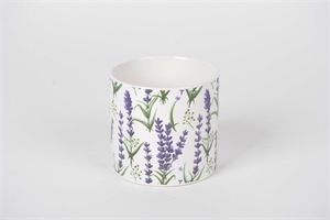 Blumentopf, Lavendel Keramik Ø13xH12cm, lila
