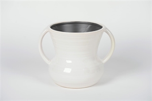 Vase, Belforma Keramik L28 x20x H20cm, blanka