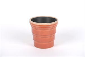 Blumentopf, Bord brut Ø16x H15.5cm, sequoia Blumentopf, Bord brut Ø16x H15.5cm, sequoia
