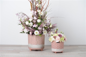 Blumentopf, Florentine Ø14x H14cm, pink Blumentopf, Florentine Ø14x H14cm, pink