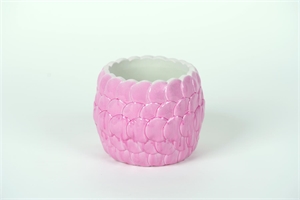 Blumentopf, Party Ø17.5x H14cm, pink Blumentopf, Party Ø17.5x H14cm, pink