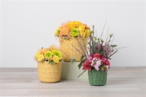 Blumentopf, Yummy Ø11x H10cm, gelb Blumentopf, Yummy Ø11x H10cm, gelb