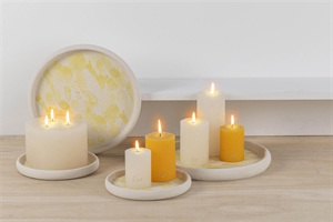 Rundschale, paint lemon ice Ø20x H2.5cm, gelb Rundschale, paint lemon ice Ø20x H2.5cm, gelb