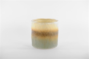 Blumentopf, Greenlake Ø21x H20.3, bunt Blumentopf, Greenlake Ø21x H20.3, bunt