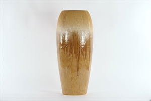 KeramikVase, Hunny Ø35x H81, natur KeramikVase, Hunny Ø35x H81, natur