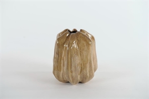 BlumenVase, Pierre Keramik Ø14.5x H16.7cm, rurale BlumenVase, Pierre Keramik Ø14.5x H16.7cm, rurale