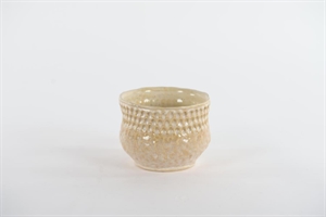 Blumentopf, Pierre Keramik Ø15x H11.7cm, rurale Blumentopf, Pierre Keramik Ø15x H11.7cm, rurale