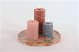 Rundschale, Ribcage Keramik Ø26x H1.5cm, peinture pastel Rundschale, Ribcage Keramik Ø26x H1.5cm, peinture pastel