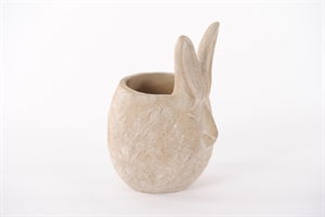 Blumentopf, Floppy - Ø13.5x H19cm, zement Blumentopf, Floppy - Ø13.5x H19cm, zement