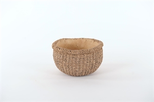 Blumentopf, Rustic root Ø18.6x H11.5cm, zement Blumentopf, Rustic root Ø18.6x H11.5cm, zement