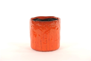Blumentopf, Botanical Ø21x H20.3cm, mandarin red Blumentopf, Botanical Ø21x H20.3cm, mandarin red
