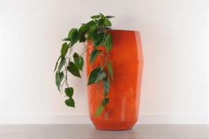 Blumentopf, Botanical Ø39x H71.5cm, mandarin red Blumentopf, Botanical Ø39x H71.5cm, mandarin red