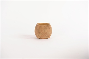 Blumentopf, Russet square - Zement Ø14x H11.5cm, braun Blumentopf, Russet square - Zement Ø14x H11.5cm, braun