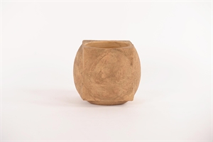 Blumentopf, Russet square Ø22.8x H19.5cm, zement Blumentopf, Russet square Ø22.8x H19.5cm, zement