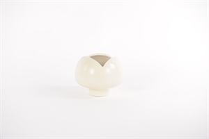 Blumentopf, Knopje - Keramik Ø17.5x H14.3cm, cream Blumentopf, Knopje - Keramik Ø17.5x H14.3cm, cream