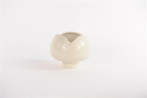 Blumentopf, Knopje - Keramik Ø21.3x H17.3cm, cream Blumentopf, Knopje - Keramik Ø21.3x H17.3cm, cream