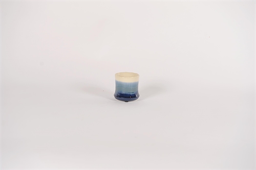 Blumentopf, Ombre- Keramik Ø7x H7cm, capri-blue Blumentopf, Ombre- Keramik Ø7x H7cm, capri-blue