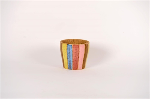 Blumentopf, Striped sweetness Ø13.5x H13cm, bunt Blumentopf, Striped sweetness Ø13.5x H13cm, bunt