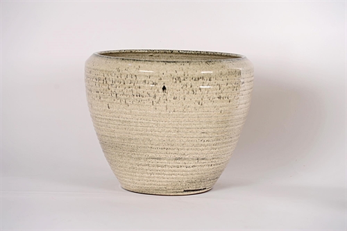 Blumentopf, Rayo - Keramik Ø43x H34cm, creme Blumentopf, Rayo - Keramik Ø43x H34cm, creme