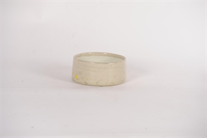 Blumenschale, Grooved Ø19x H8cm, grau/gelb Blumenschale, Grooved Ø19x H8cm, grau/gelb