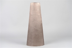Vase, Alu L26x 15x H61cm, copper mink