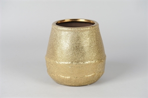 Blumentopf, Goldy Ø20x H19cm, gold Blumentopf, Goldy Ø20x H19cm, gold