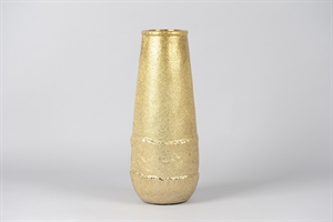 BlumenVase, Goldy Ø18.5x H45.5cm, gold BlumenVase, Goldy Ø18.5x H45.5cm, gold