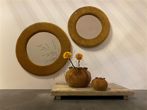 BlumenTopf, Keramik Bolsita Ø11x H8cm, ocre BlumenTopf, Keramik Bolsita Ø11x H8cm, ocre