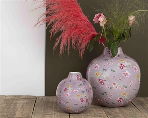 Vase, Alu Florero Ø21x H20cm, rosa Vase, Alu Florero Ø21x H20cm, rosa