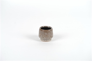 Blumentopf, Bruni Ø8x H7cm, braun Blumentopf, Bruni Ø8x H7cm, braun