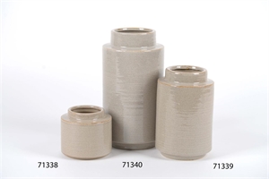 BlumenVase, Zandduin Ø12x H10.5cm, creme BlumenVase, Zandduin Ø12x H10.5cm, creme