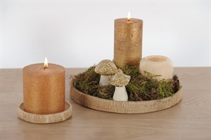 SchaleTissée - Zement Ø11.7x 1.8cm, natur SchaleTissée - Zement Ø11.7x 1.8cm, natur