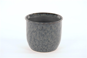 Blumentopf, Midnight Keramik Ø18x H15.2cm, blau Blumentopf, Midnight Keramik Ø18x H15.2cm, blau