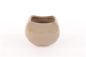 Blumentopf, Cuadrado Keramik Ø18x H13.6cm, hgrau Blumentopf, Cuadrado Keramik Ø18x H13.6cm, hgrau