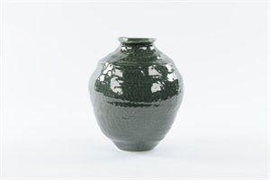 BlumenVase, Altai Keramik Ø26x 23x H30cm, green BlumenVase, Altai Keramik Ø26x 23x H30cm, green