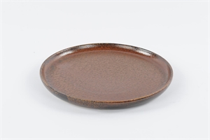 Schale, Altai Keramik - Ø28x H2.5cm, brown/black Schale, Altai Keramik - Ø28x H2.5cm, brown/black