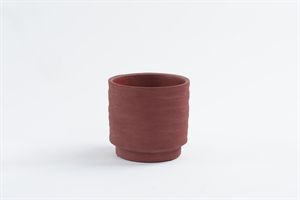Blumentopf, Mystic Keramik Ø14x H13.3cm, bourgogne Blumentopf, Mystic Keramik Ø14x H13.3cm, bourgogne