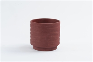 Blumentopf, Mystic Keramik Ø17.5x H16.4cm, bourgogne Blumentopf, Mystic Keramik Ø17.5x H16.4cm, bourgogne