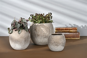 Blumentopf, Canyon - Ø17x H15cm, sans gold blush Blumentopf, Canyon - Ø17x H15cm, sans gold blush