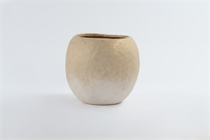Blumentopf, Canyon - Ø25.5x H23cm, sand gold blush Blumentopf, Canyon - Ø25.5x H23cm, sand gold blush