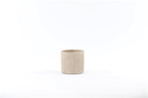 Blumentopf, Soleil - Keramik Ø14x H13cm, sand Blumentopf, Soleil - Keramik Ø14x H13cm, sand