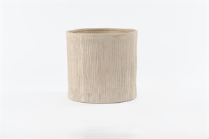 Blumentopf, Soleil - Keramik Ø30x H27.5cm, sand Blumentopf, Soleil - Keramik Ø30x H27.5cm, sand