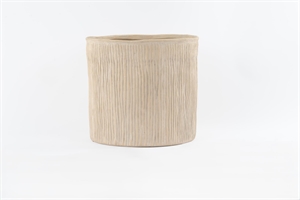Blumentopf, Soleil - Keramik Ø35x H32cm, sand Blumentopf, Soleil - Keramik Ø35x H32cm, sand