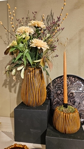 BlumenVase, Adventure Keramik Ø17.5x H25.5cm, burnt orange BlumenVase, Adventure Keramik Ø17.5x H25.5cm, burnt orange